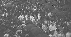 I Kongres Eucharystyczny, 26 sierpnia 1934 r. - Wielka procesja eucharystyczna z kościoła bł. Wincentego Kadłubka do rynku w Jędrzejowie